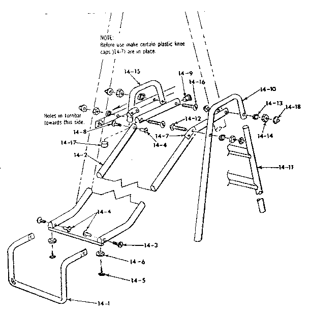 Sears 70172913-79 slide assembly no. 10 diagram