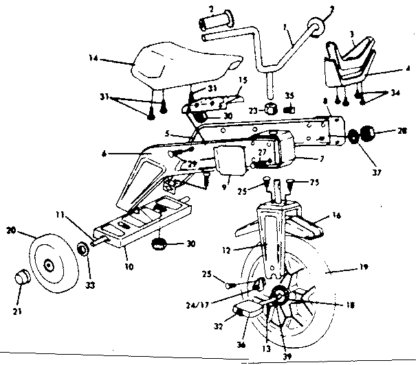Sears 512870472 replacement parts diagram