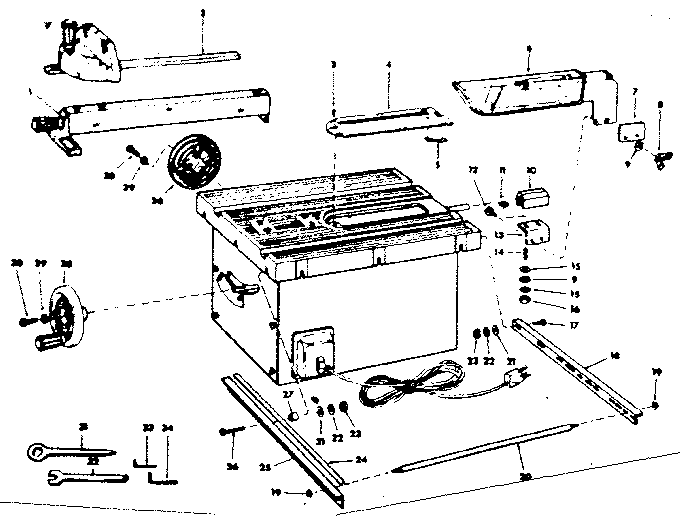 Craftsman 113242730 unit housing diagram