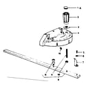 Craftsman 113242730 62694 miter gauge assembly diagram