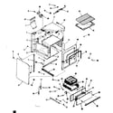 Kenmore 2787808510 lower body section diagram
