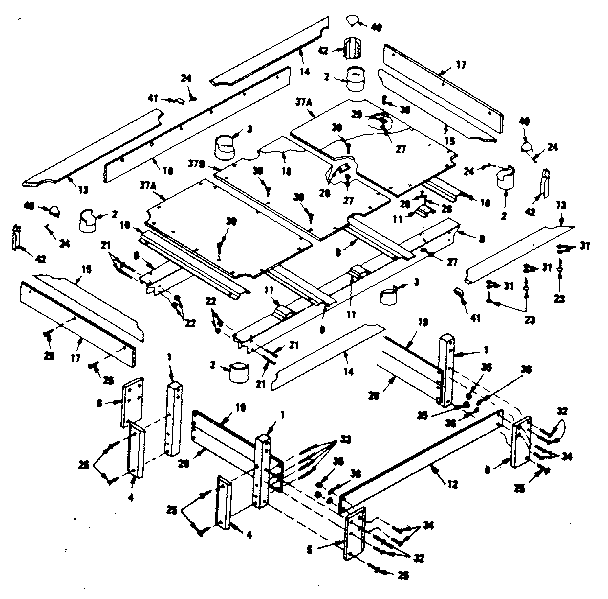 Sears 527252761 unit parts diagram