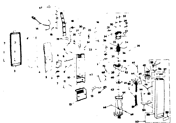 Kenmore 1758753180 base assembly diagram