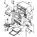 Kenmore 5648778621 cabinet parts diagram