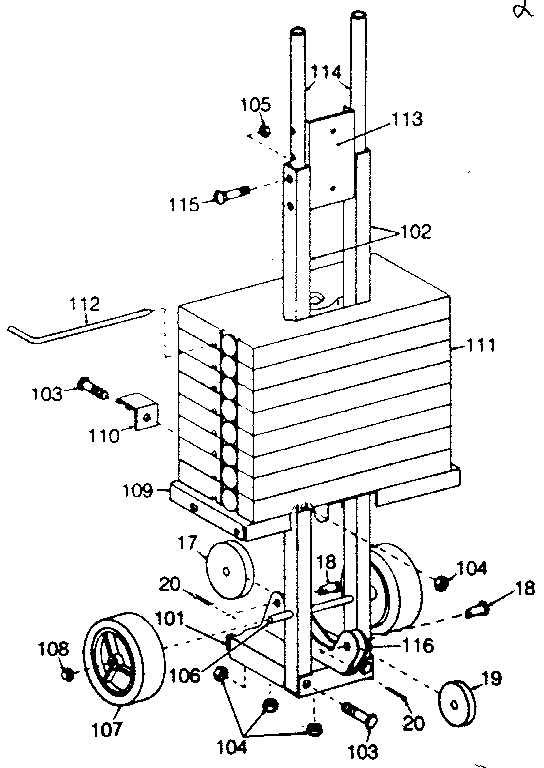 DP 15-2510 base assembly diagram
