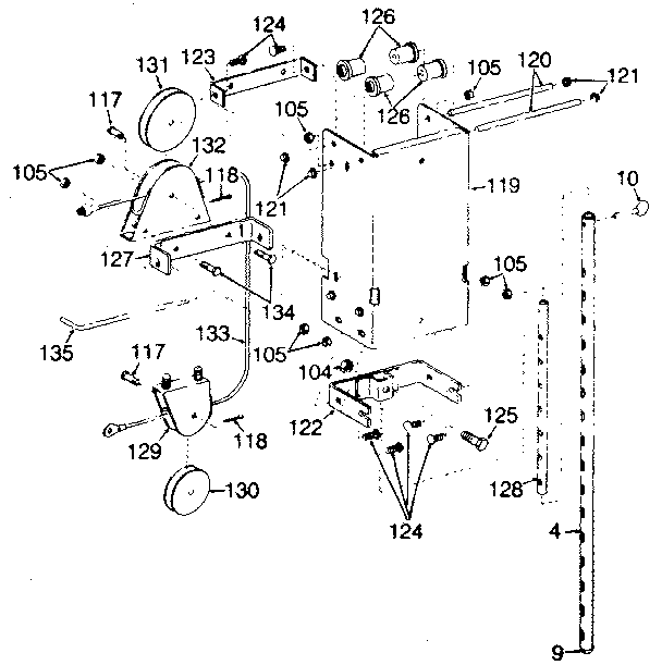 DP 15-2510 carriage assembly diagram