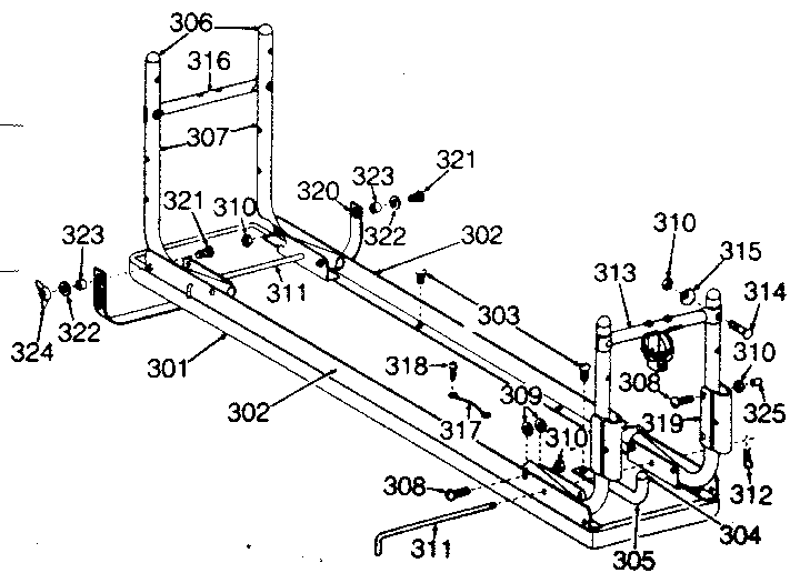 DP 15-2510 bench assembly diagram