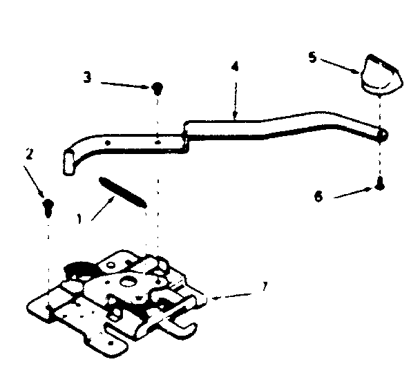 Kenmore 2784258492 oven door lock section diagram