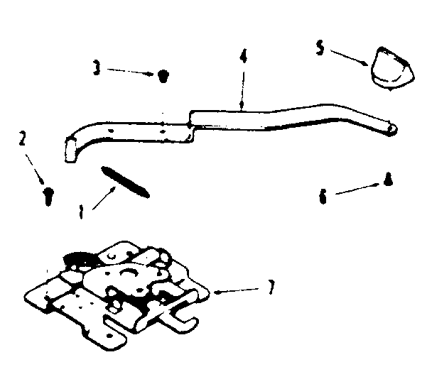 Kenmore 2784418492 oven door lock section diagram
