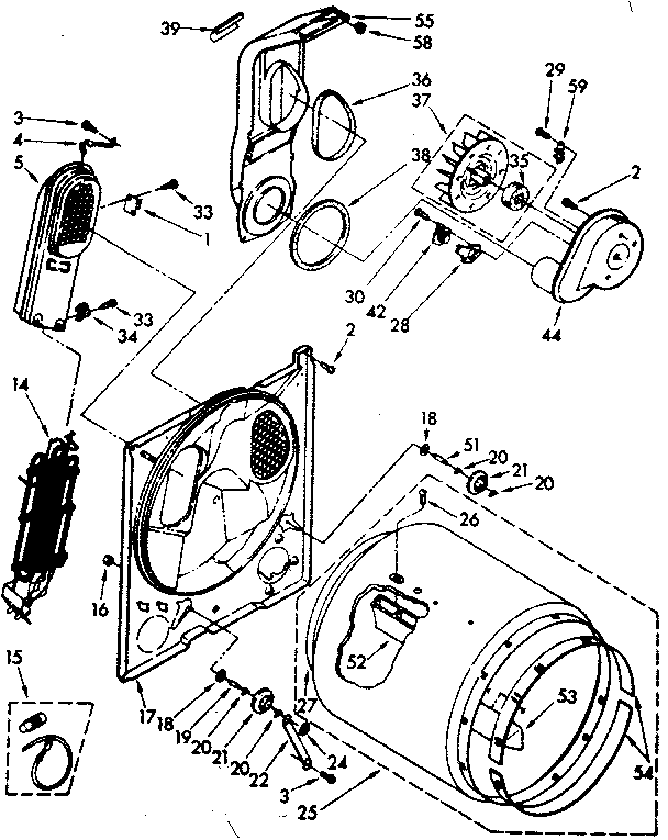 Kenmore 11086573720 bulkhead parts diagram