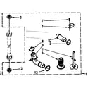 Kenmore 11082380600 miscellaneous parts diagram