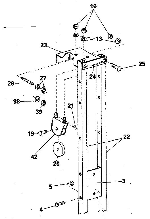Lifestyler 374156270 upper frame diagram
