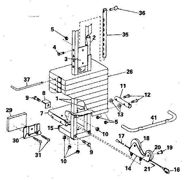 Lifestyler 374156270 lower frame diagram
