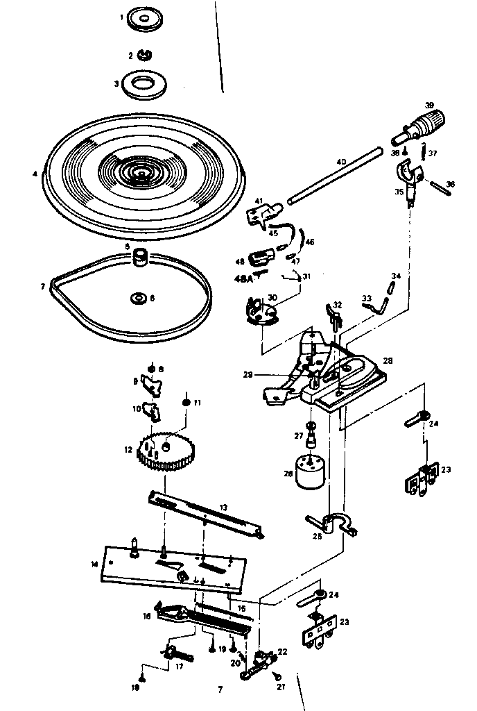 LXI 13291827452 player parts diagram