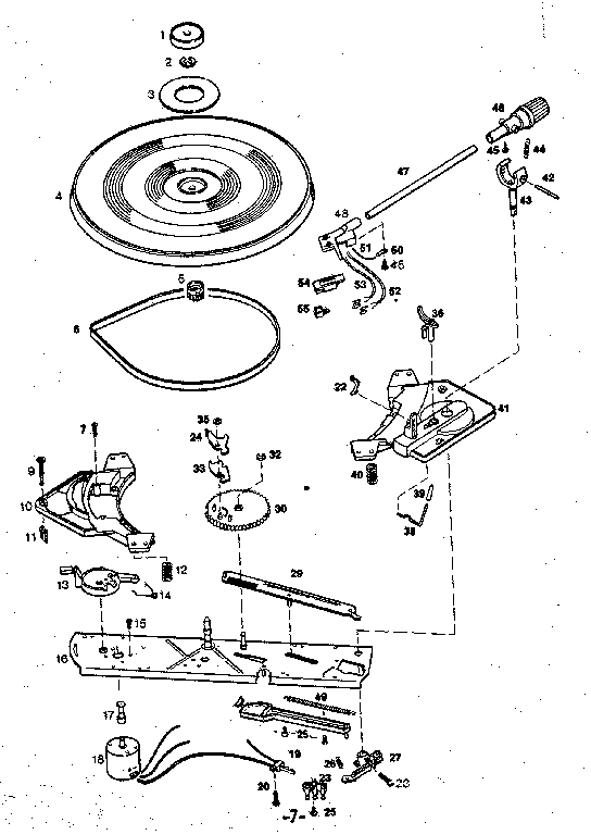 LXI 13291880453 player parts diagram