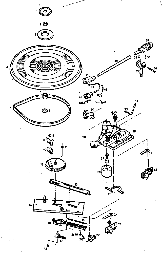 LXI 13291880453 player parts diagram