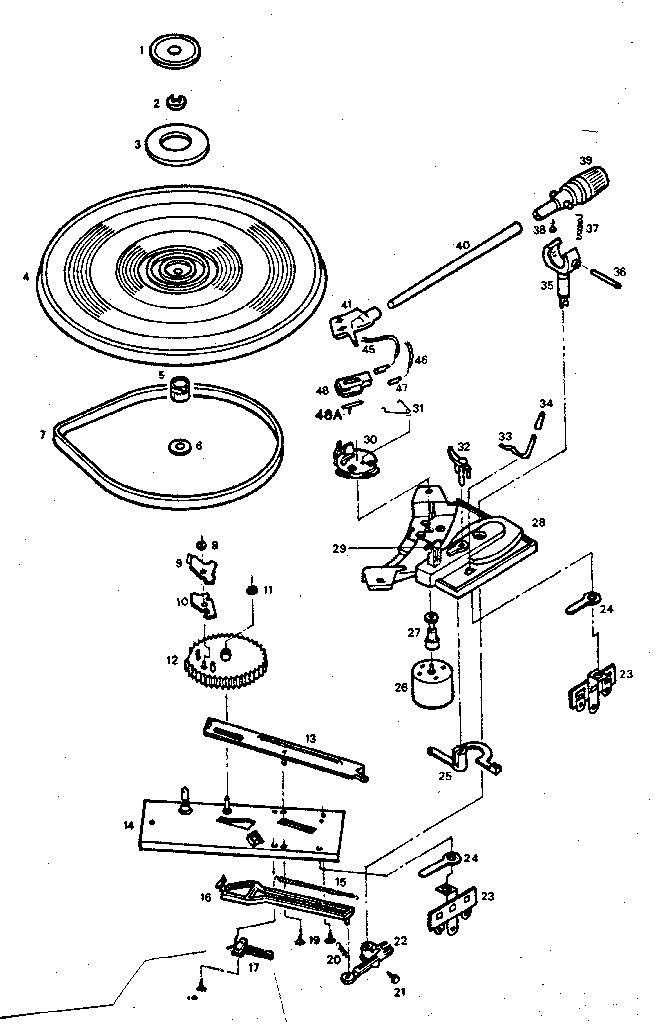 LXI 13291940452 player parts diagram