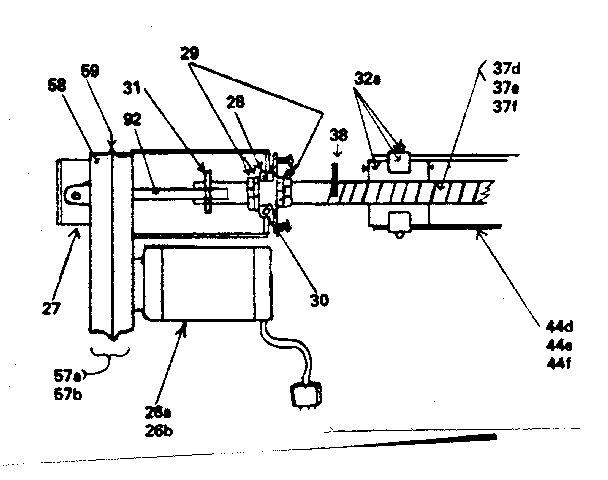 Kenmore 1451225 electric motor actuators diagram