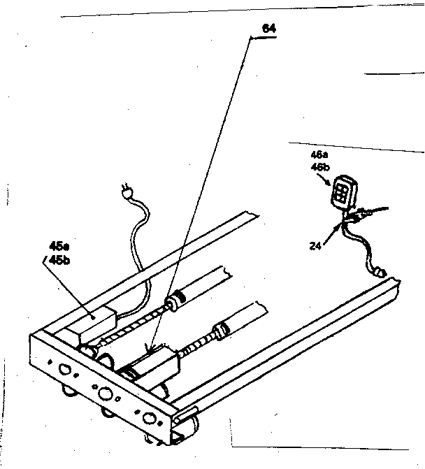 Kenmore 1451225 electric bed control diagram
