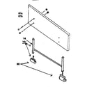 Kenmore 1451220 leg assembly diagram