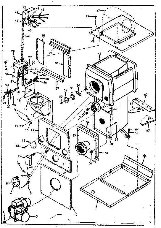 Kenmore 867741471 burner assembly diagram