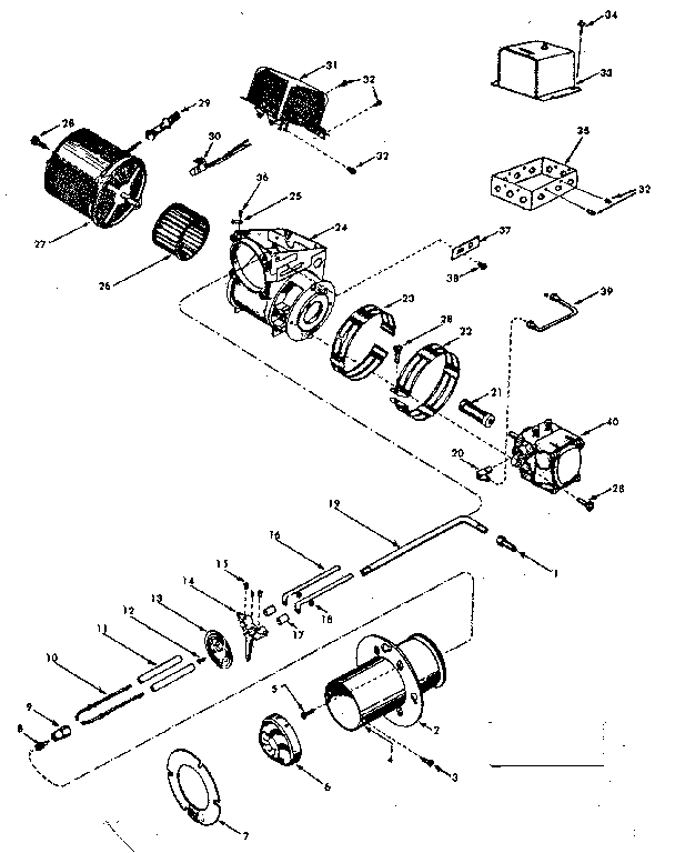 Kenmore 867741441 functional replacement parts diagram