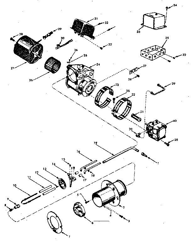 Kenmore 867741451 functional replacement parts diagram