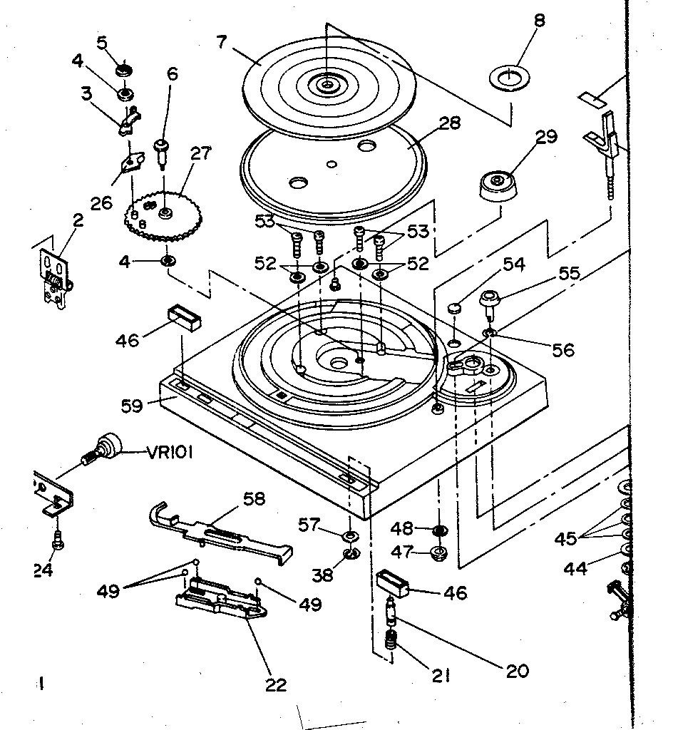 LXI 56497981250 cabinet diagram
