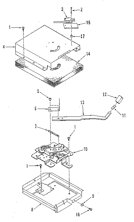 Kenmore 9117398910 door lock section diagram