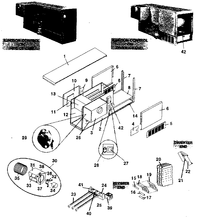 Rheem GWH replacement parts 1-38 diagram