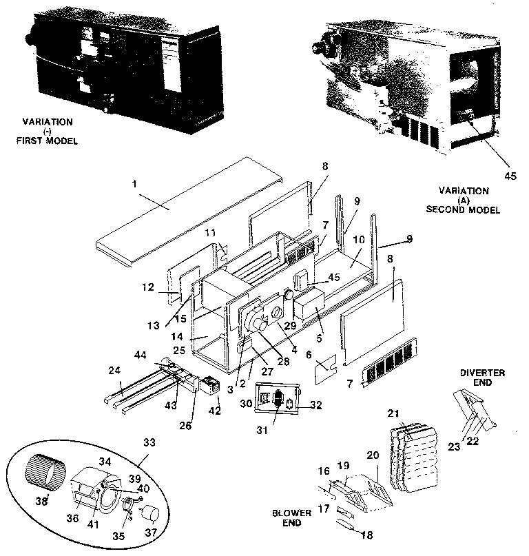Rheem GVC replacement parts 42-48 diagram