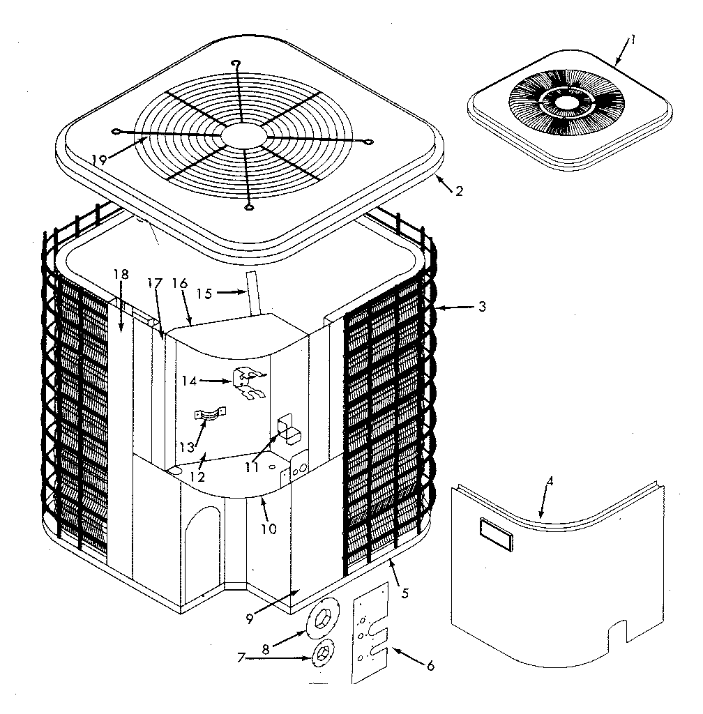 Kenmore 867800921 non-functional replacement parts diagram