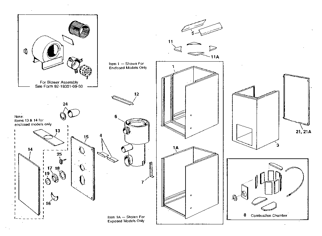 Rheem ROGZ non-functional replacement parts diagram