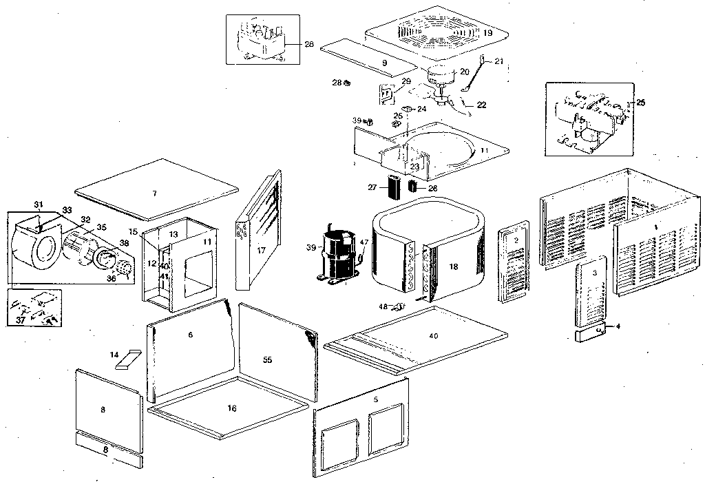 Rheem SNA replacement parts diagram