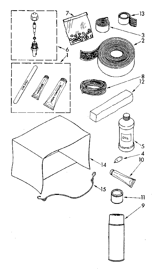 Kenmore 1068760785 optional diagram