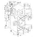 Kenmore 1068698310 cabinet diagram