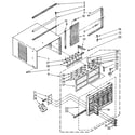 Kenmore 1068770881 cabinet diagram