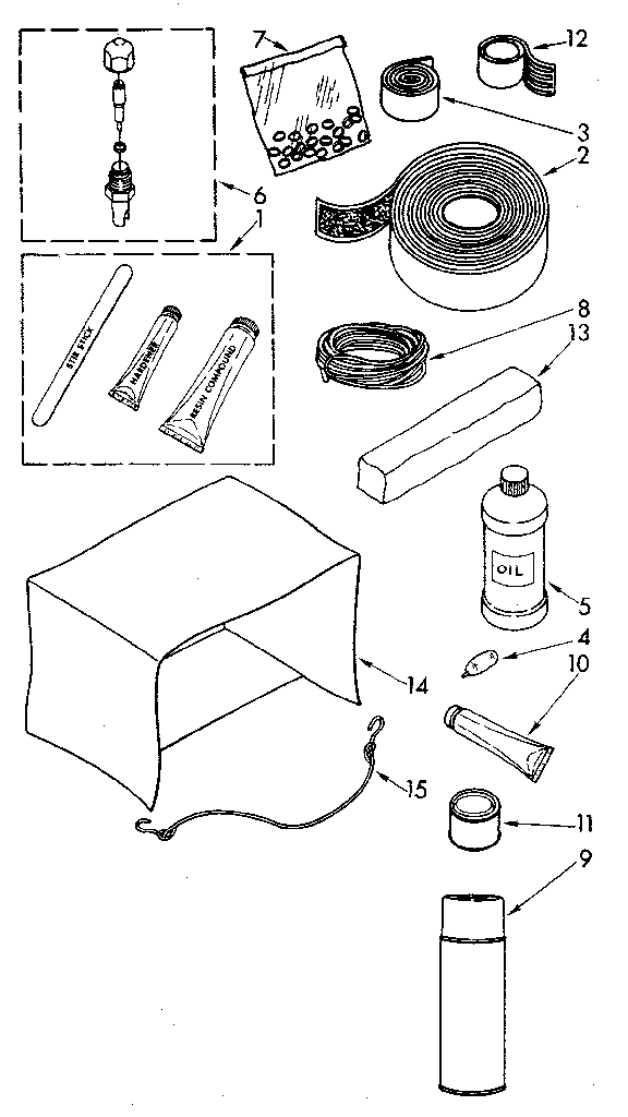 Kenmore 1068781070 optional diagram