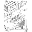 Kenmore 1068782070 cabinet diagram