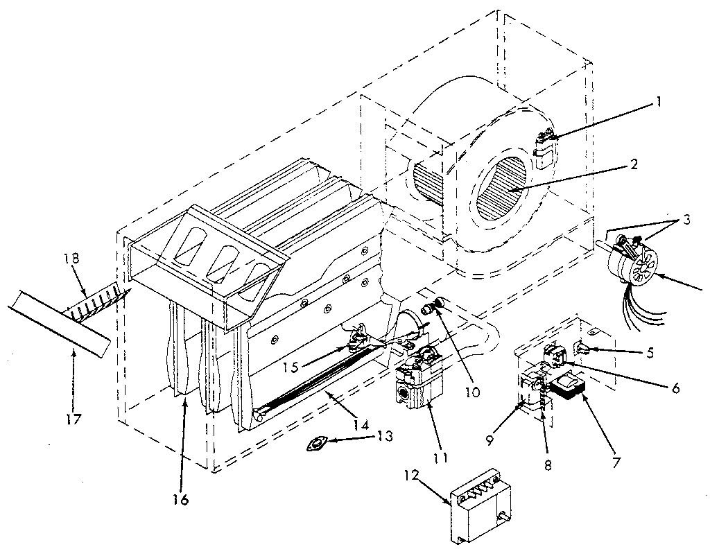 Kenmore 867762572 functional replacement parts diagram