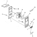 Kenmore 9117898710 control panel section diagram