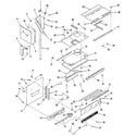 Kenmore 9117898710 upper oven section diagram