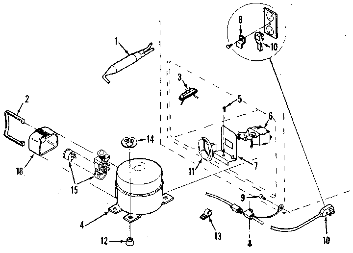 Kenmore 2538191010 unit diagram