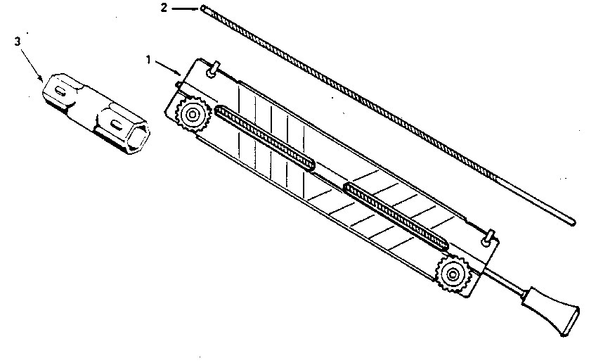 Craftsman 358350950 maintenance kit diagram