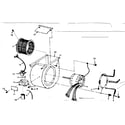 Kenmore 867762210 blower assembly diagram