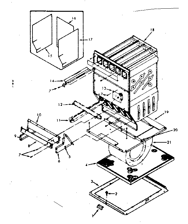 Kenmore 867762670 heat exchanger diagram