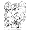 Kenmore 1162498183 vacuum cleaner parts diagram