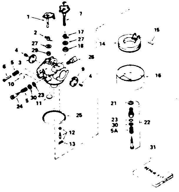 Craftsman 502254260 carburetor no. 632413 diagram