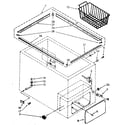 Kenmore 1988173815 cabinet parts diagram