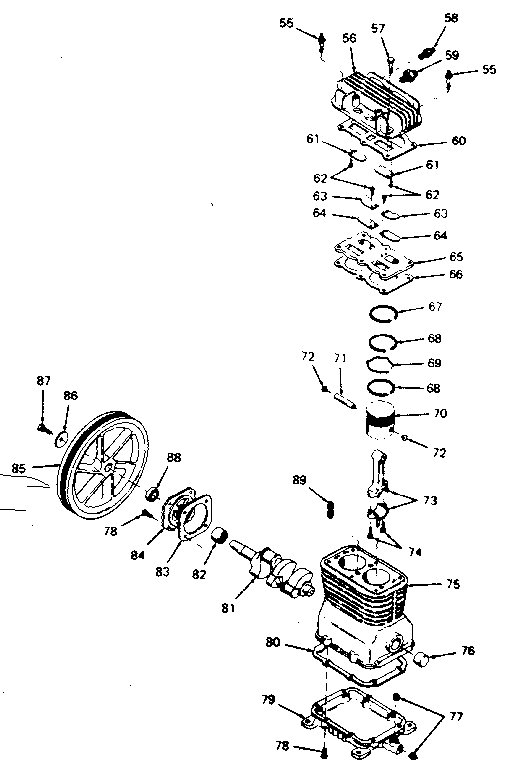 Craftsman 919176930 compressor pump diagram diagram